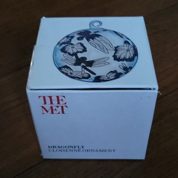 The Met, Dragonfly Cloisonne Ornament
